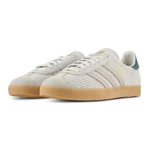 Adidas Gazelle Indoor Originals Schuhe Beige-Collegiate Green IF7155 UK 9 - Bild 1 von 3