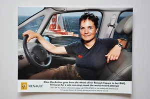 Foto stampa auto - 2004 Renault Espace - Ellen MacArthur - B&O Trimaran solo - Foto 1 di 1