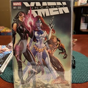 Uncanny X Men 1 , J Scott Campbell com Ed Variant - Picture 1 of 6