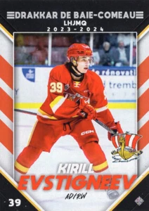 2023/24 Baie-Comeau Drakkar - KIRILL EVSTIGNEEV - Picture 1 of 2