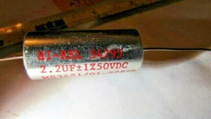 2,2uF 1% 50V Sprague HI-REL M83421/01-2285R JAN Metalize Polycarbonat Kondensator - Bild 1 von 6