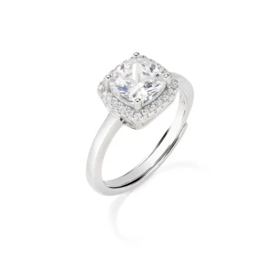 Amen Anello Donna Regolabile in Argento con Zirconi RQUABBBZ2 (315) - Immagine 1 di 2