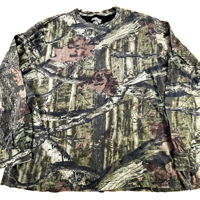 Vintage Liberty Mens XL Shirt Realtree Hardwoods Camo Long Sleeve Pocket - Image 1 of 4