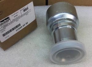 PARKER 11543-32-32 2" CRIMP-STIL SAE 61 FLANSCH HYDRAULIKVERSCHRAUBUNG NEU IM KARTON - Bild 1 von 4