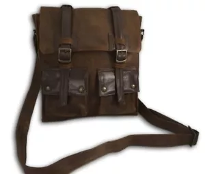BORSA/BORSELLO MESSENGER UOMO IN PELLE VITELLO VINTAGE, MOD: STAFFORD VINTAGE - Foto 1 di 3