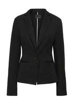 unstructured stretch ponte blazer