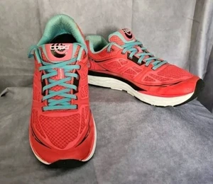 Topo Athletics Fli Lyte 2 Size 8 Women's running shoe Coral/Aqua - Picture 1 of 8