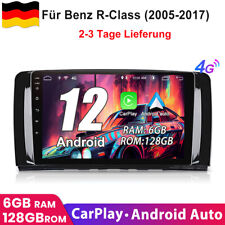 9" Android 12 Für Mercedes R-Class W251 R300 ML W164 Autoradio DVD Navi 05-2017