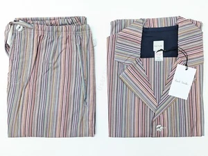 Paul Smith Pyjama Set - Brandneu mit Etikett Signature Streifen kurzärmeliges Oberteil & langes Unterteil - Bild 1 von 17