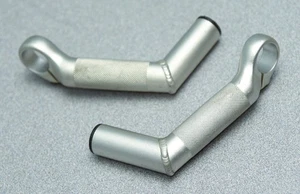 Gary Fisher Aluminum Bar Ends, Silver, Short/L/J-Bend - Picture 1 of 5
