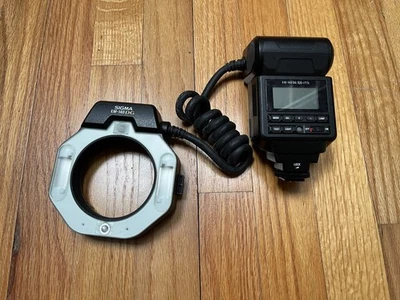 Sigma EM-140 DG NA-iTTL Macro Ringlight Mounted Flash (Nikon Fujifilm Cameras) - Image 1 of 3