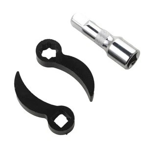 Adaptateurs de clé à molette 3 pièces design fendu innovant pour zones d'accès - Photo 1/10