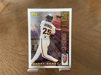 69146 	1996 Topps Profiles #NL3 Barry Bonds - Image 1 of 2