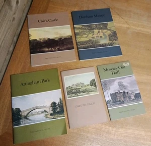 The National Trust 70s 80s 90s Book Bundle Tatton, Chirk, Dunham, Attingham Etc - Bild 1 von 4