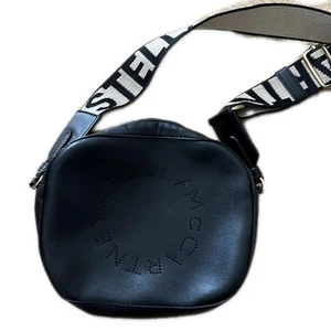 Auth stellamccartney Stella logo 557907 Black Synthetic Leather - Shoulder Bag - Picture 1 of 10