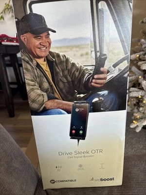 weBoost Drive Reach OTR Cell Signal Booster - Black . New in Box (Retail $649) - Image 1 of 4