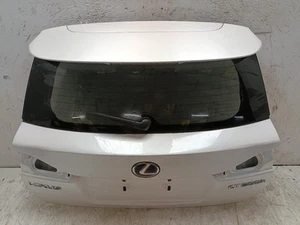 2016 LEXUS CT200 5 Door Hatchback White Bootlid / Tailgate 2014-2020 - Picture 1 of 12