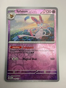 Pokemon TCG Card Prismatic Evolutions 040/131 Sylveon Reverse Holo - Picture 1 of 1
