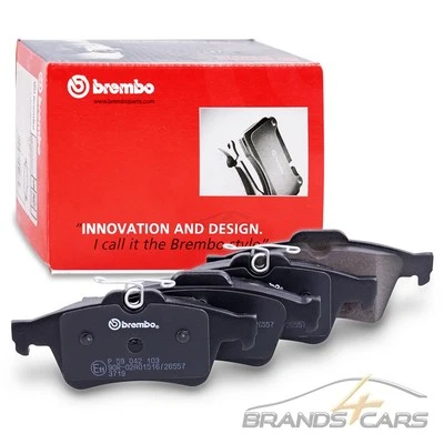Brembo Rear Brake Pads Set for Renault Laguna 3 Saab 9-3 Volvo C70 S40 V40 - Image 1 of 4