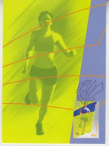 AUSTRALIA : 2000  FDC/ CARD - SCOTT # 1846  SYDNEY 2000 PARALYMPIC GAMES - Picture 1 of 2