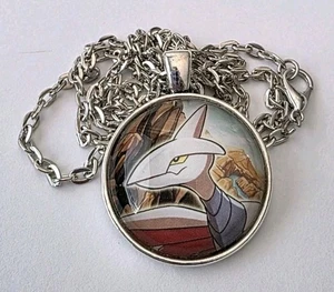 Skarmory Pendant - Up-Cycled Pokemon Card Necklace - Picture 1 of 5