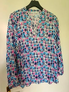 Bluse von ETERNA mehrfarbig Gr. 42 - Bild 1 von 4