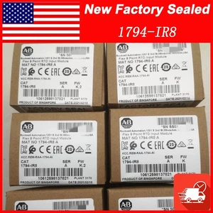 New Factory Sealed AB 1794-IR8 SER A Flex 8 Point RTD Input Module 1794IR8 - Picture 1 of 4