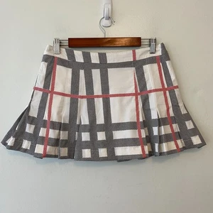 Minifalda plisada a cuadros falda corta de golf Burberry talla 8 - Imagen 1 de 9