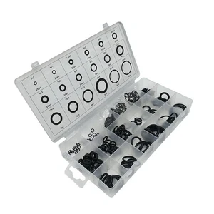 225 piezas O-Juego Cuero Negro O-O- Sellado Butílico Caucho9282 - Imagen 1 de 6