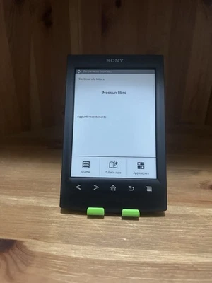 Sony PRS-T2 E-Book Reader - Nero - touch screen Funzionante ✅ - Immagine 1 di 3