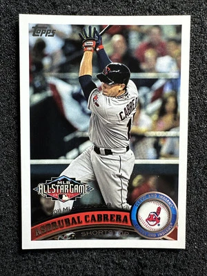 Asdrúbal Cabrera #US229 2011 Topps Actualización Serie CANTIDAD Cleveland Indians Foto 1 de 2
