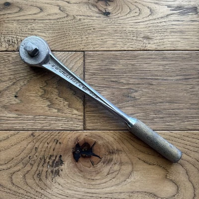 Vintage J.H. Williams 1/2" Drive S-52 SuperRatchet Fine Tooth Ratchet Wrench USA - Image 1 of 4