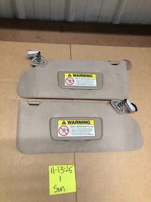 Juego de parasol Honda Odyssey 2005-2010 lado del conductor pasajero con luces bronceadas Foto 1 de 4