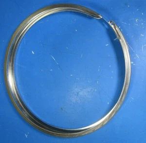 Stainless Steel KWH Meter Socket Lock Ring Band Brooks Utility Products 10-9001 - Picture 1 of 5