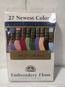 DMC Limited Edition 2002 Collection/27 Newest Colors Embroidery Floss F29M - Picture 1 of 4