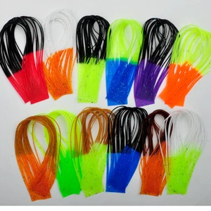 50 x Fire Tip Silikon Rock Tab - Spinnerbait Köder Buzzbait Rubber Jig (FT07) - Bild 1 von 5