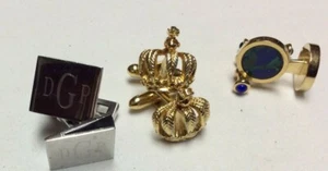 Lot - 3 Paar Manschettenknöpfe, sehr schöne Paare, sehr gepflegt, top - T1462 - Bild 1 von 12