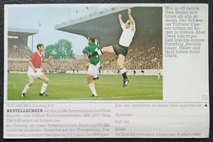 #2 Mundial 1966 BRD - Suiza 5:0 Uwe Seeler Huberty álbum imagen de coleccionista - Imagen 1 de 1