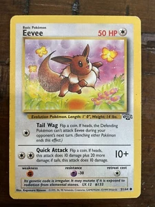 Pokémon TCG Eevee Jungle 51/64 Regular Unlimited Common MP-LP - Bild 1 von 2
