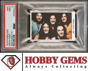 URIAH HEEP PSA 9 1978 Popbilder Med Punkt IV Pop Culture Rock Band #841 - Picture 1 of 2