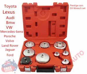 9PCS Oil filter wrench set socket kit Removal Tool Cup type Prestige cars - Picture 1 of 4