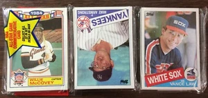 1985 TOPPS Rack Pack McCOVEY, Vance LAW, Orel HERSHISER, Omar MORENO Showing - Picture 1 of 19