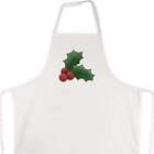 'Christmas Holly' Unisex Cooking Apron (AP00033366)