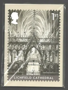 GB 2008 CATHEDRALS MINT PHQ STAMP CARDS - Picture 1 of 1