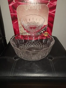 Vintage RCR Cristallo 24% Lead Crystal Glass Opera Bowl - Picture 1 of 11