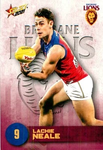 2021 BRISBANE LIONS AFL Card LACHIE NEALE Footy Stars - Picture 1 of 2