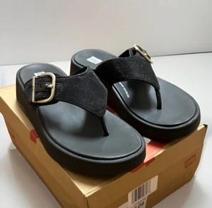 SHIPS TODAY FOR FREE- F Mode Shimmerlux- FITFLOP- Brand New In Box- Women’s Sz 8 - Picture 1 of 3