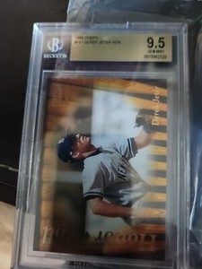 1996 Pinnacle Zenith Artist's Proof: #147 Derek Jeter Becket 9.5