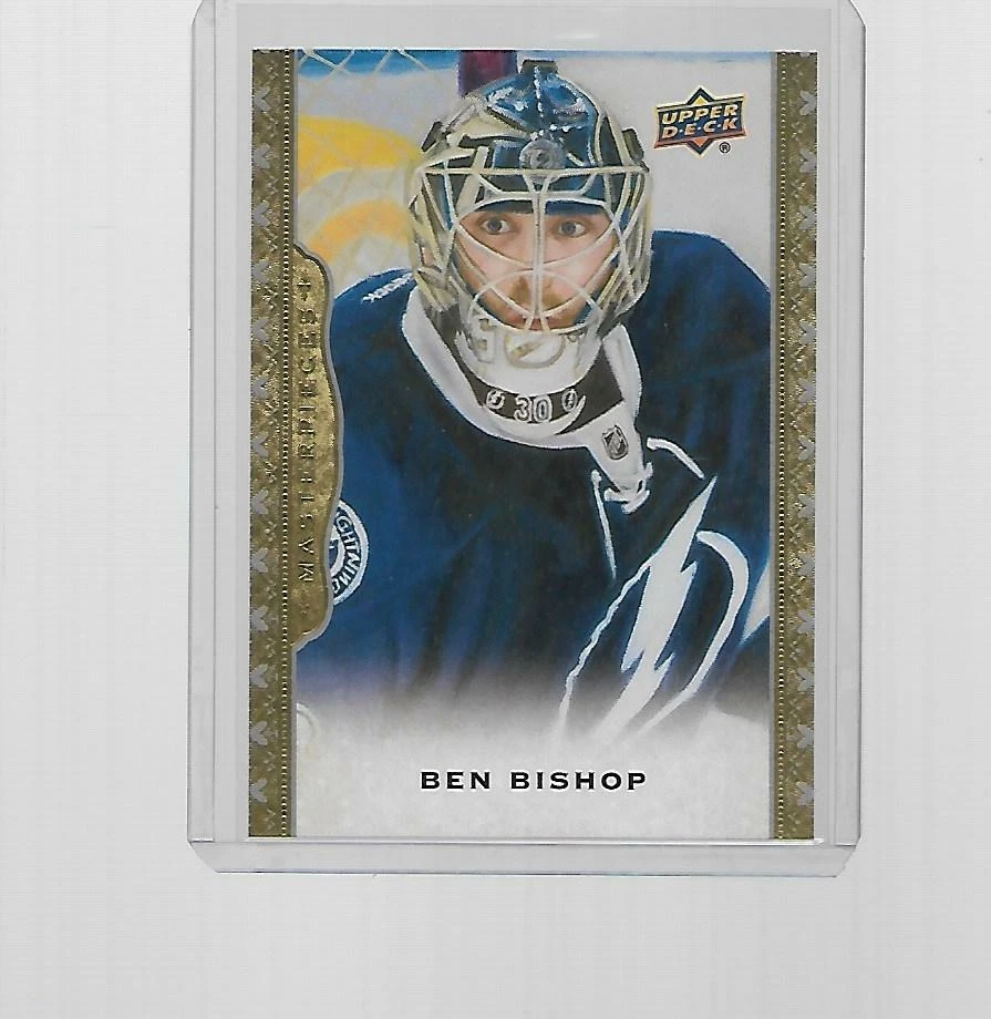 2014-2015 UPPER DECK MASTERPIECES HOCKEY BEN BISHOP #39 - Image 1 of 1