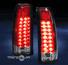 For C10 C/K 1500/2500 Suburban Tahoe Yukon LED Tail Brake Lights Lamps Red/Clear